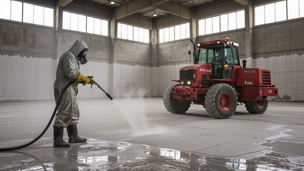 abrasive blasting surface preparation