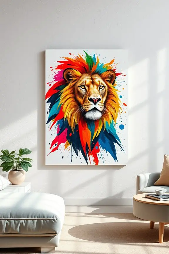 abstract wildlife art inspiration