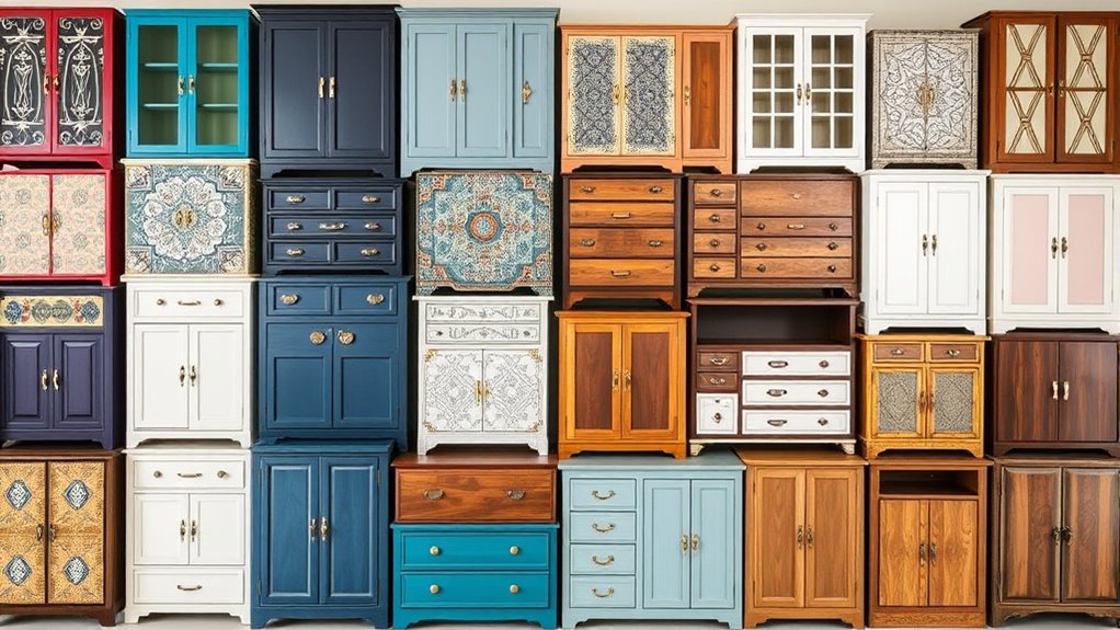 accent cabinet makeover ideas