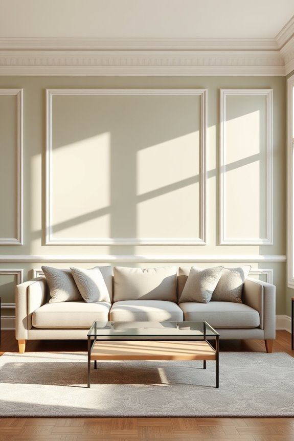 accent wall molding styles