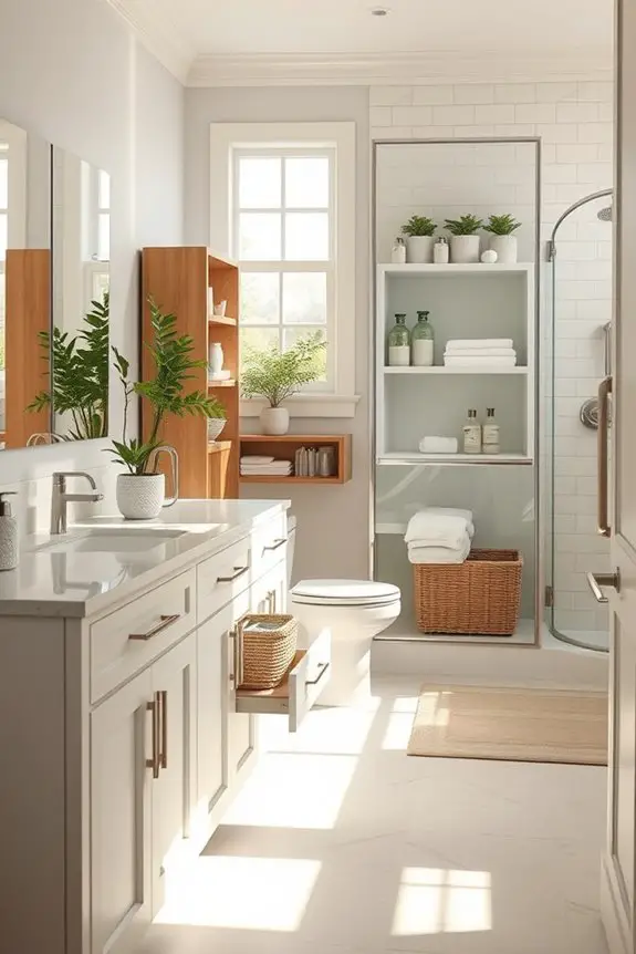 accessible bathroom storage solutions