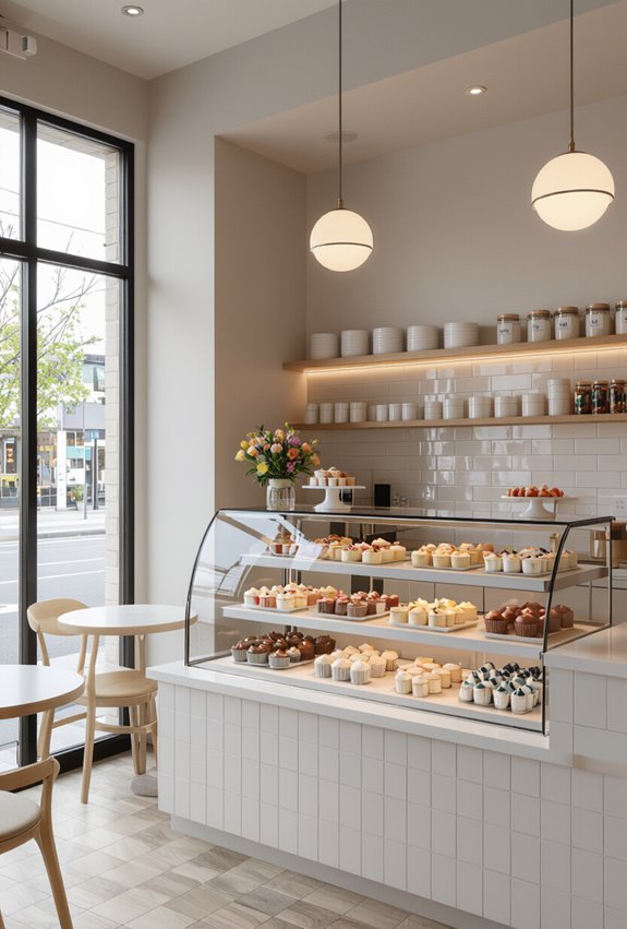 accessible dessert shop design
