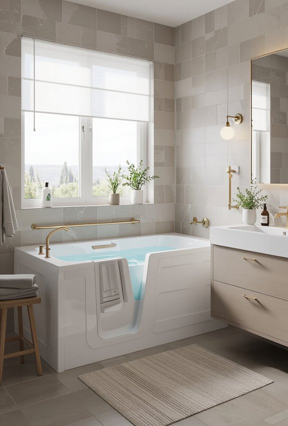 accessible spa like walk in tubs