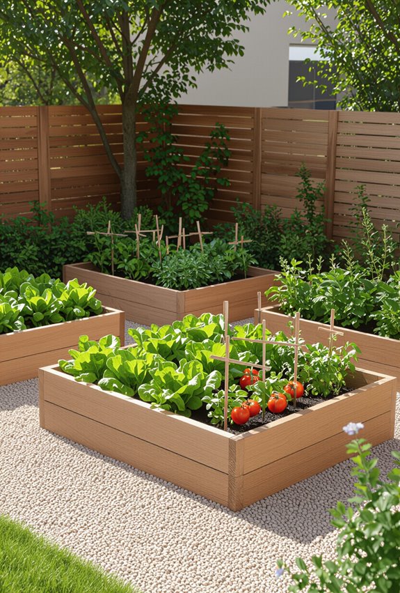 accessible tidy raised beds