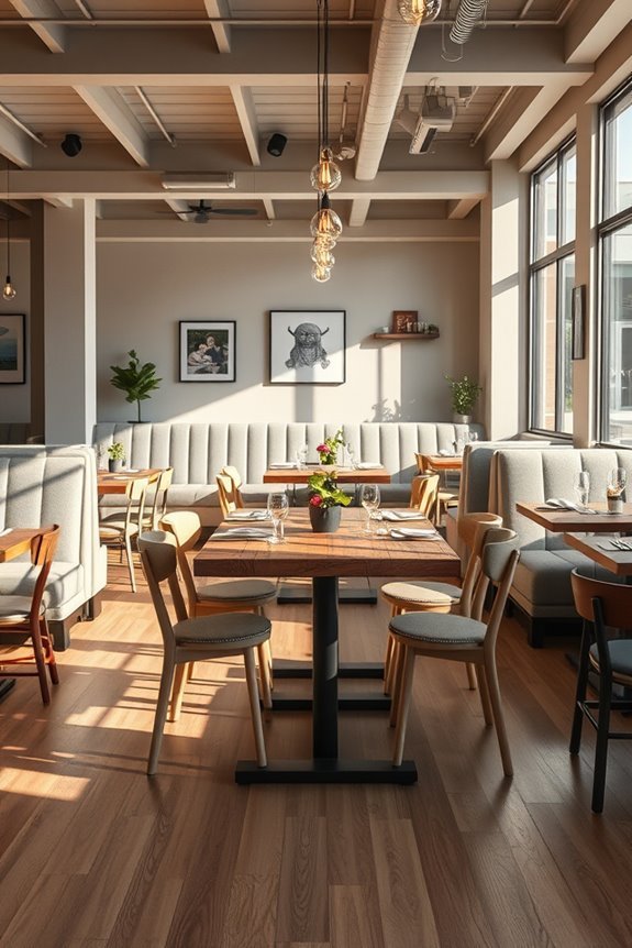 adaptive dining seating arrangements