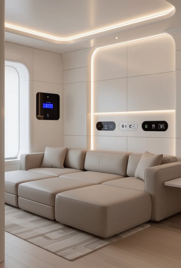 adaptive modular smart furniture