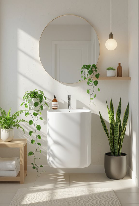 add hardy moisture loving plants