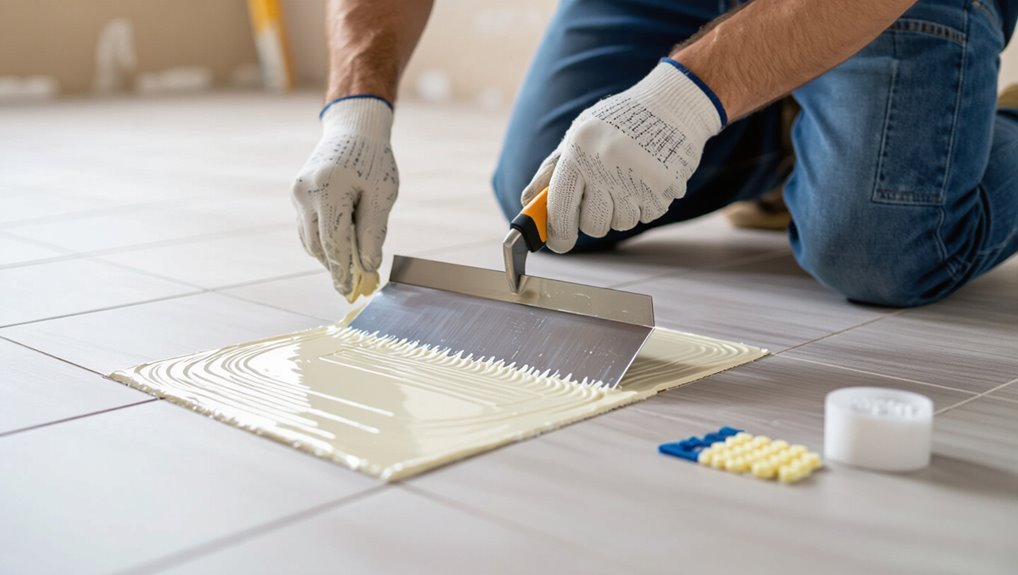 adhesive application for bonding