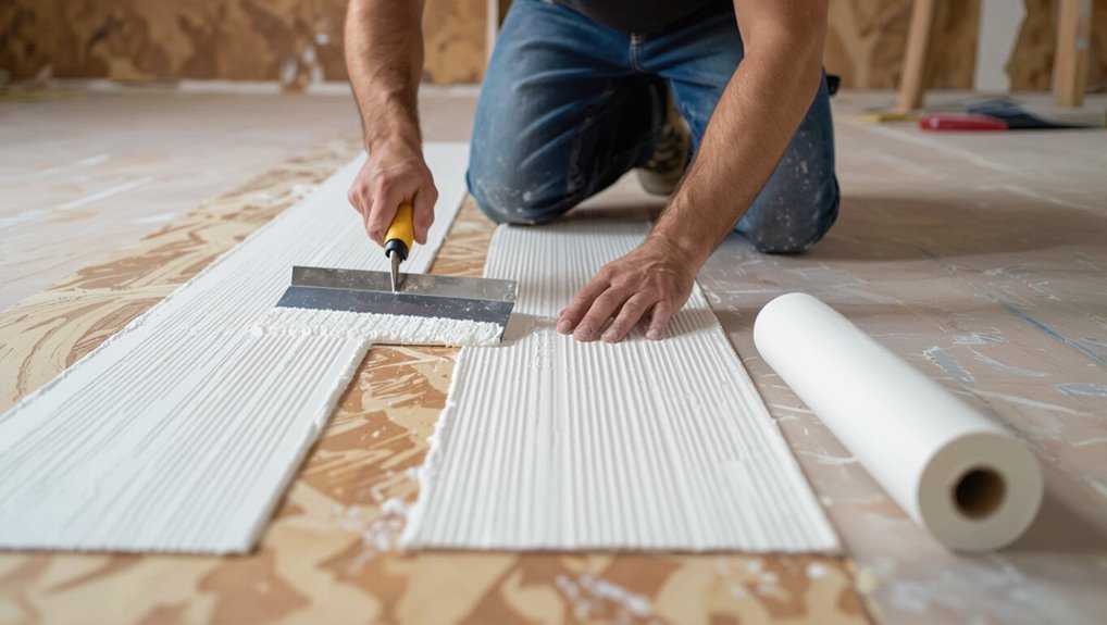 adhesive application method selection