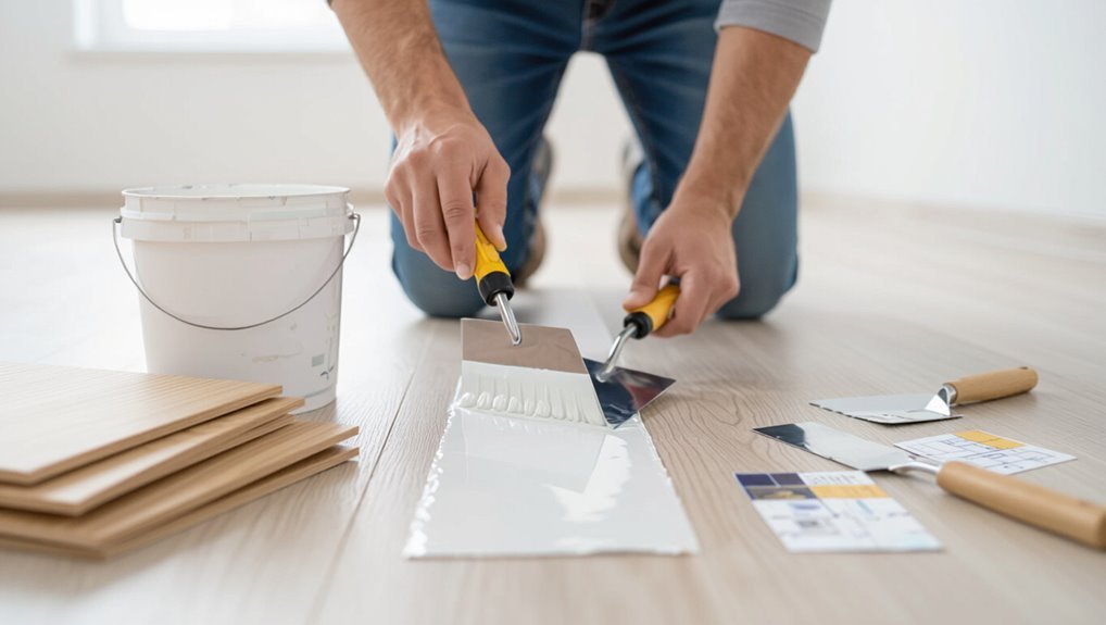 adhesive selection and application