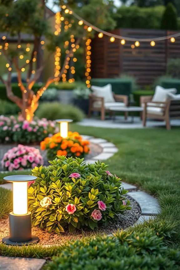 adjustable ambient outdoor lighting