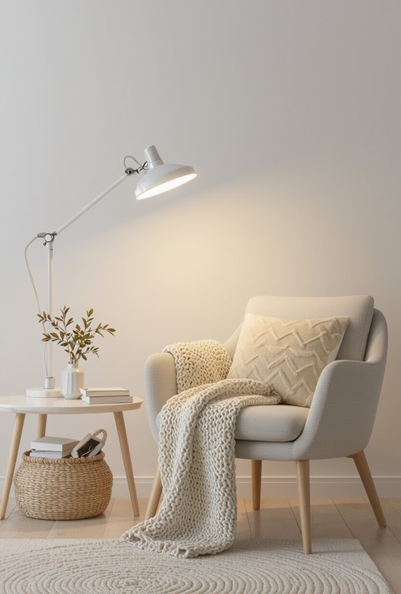 adjustable glare free reading lamps