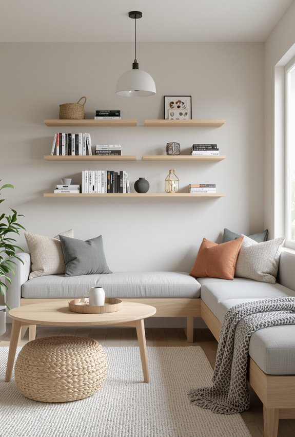 adjustable hanging book display