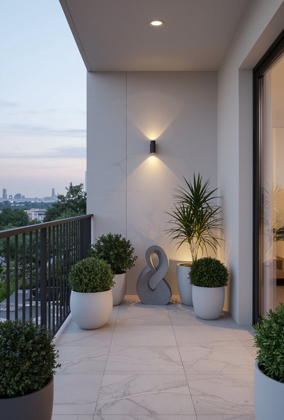 adjustable low glare spotlighting accents