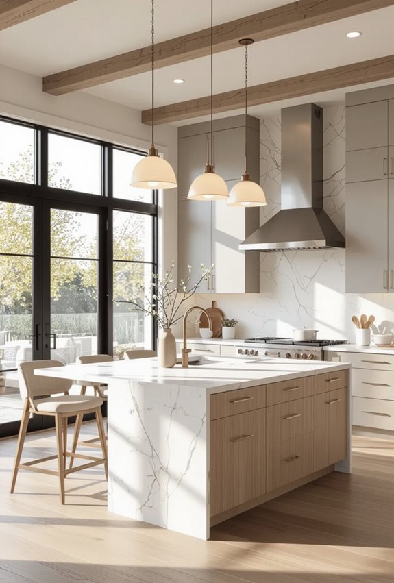 adjustable pendant island lighting
