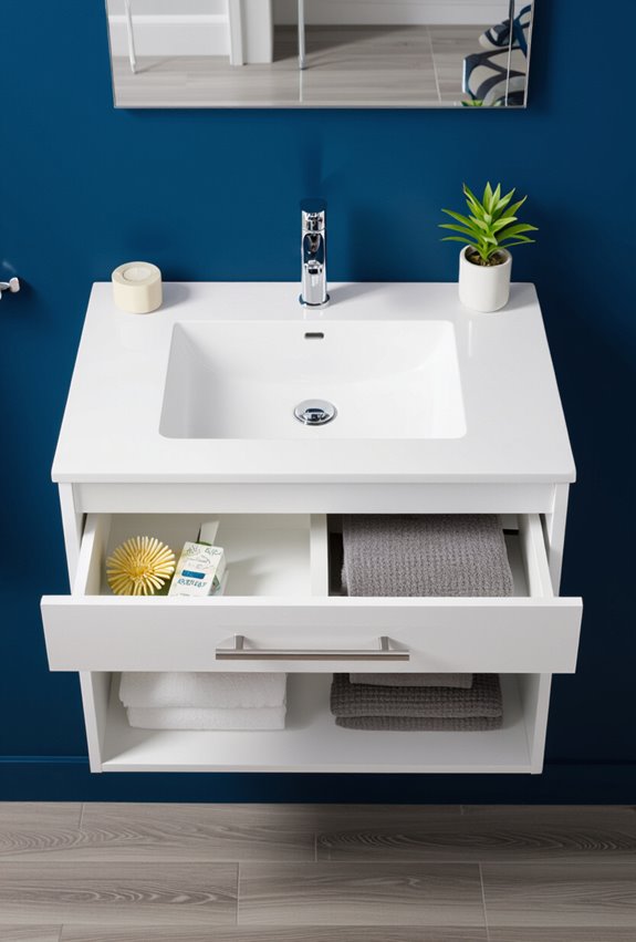 adjustable seated vanity accessibility