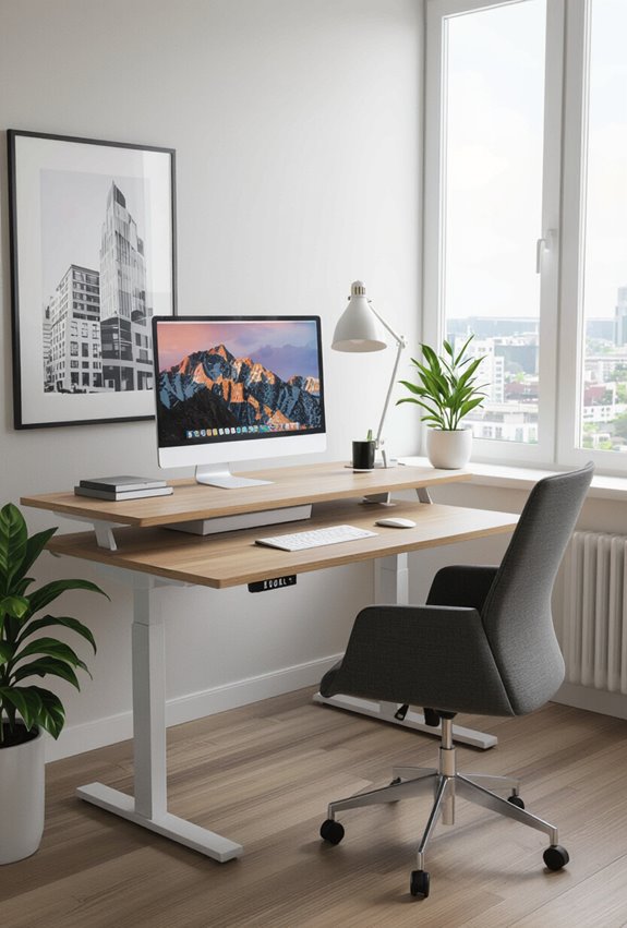 adjustable sit stand workstation solutions