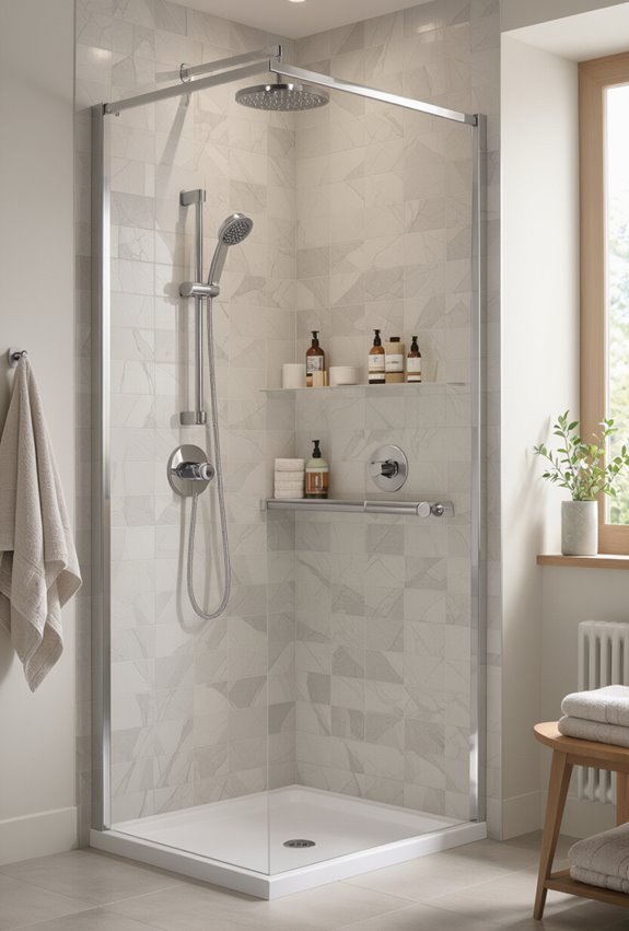 adjustable slide bar handshower