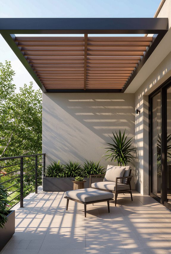 adjustable slim slatted ceiling