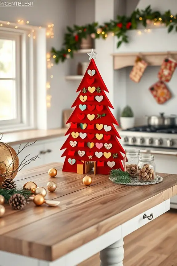 advent calendar festive decor