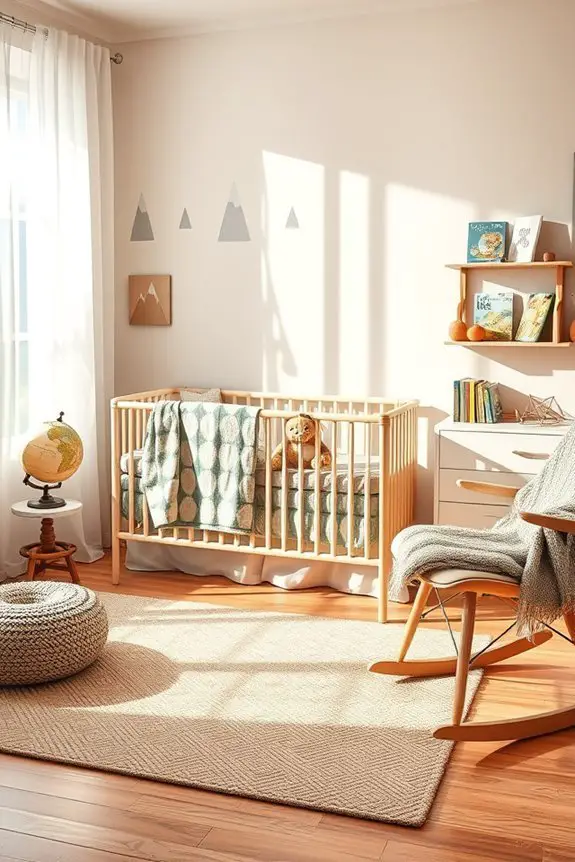adventure themed nursery decor