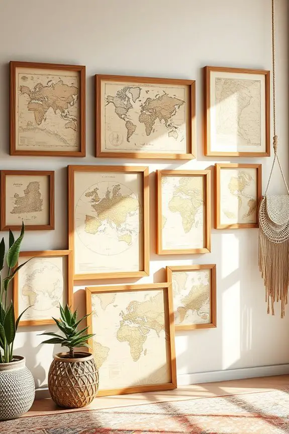 adventure through vintage maps