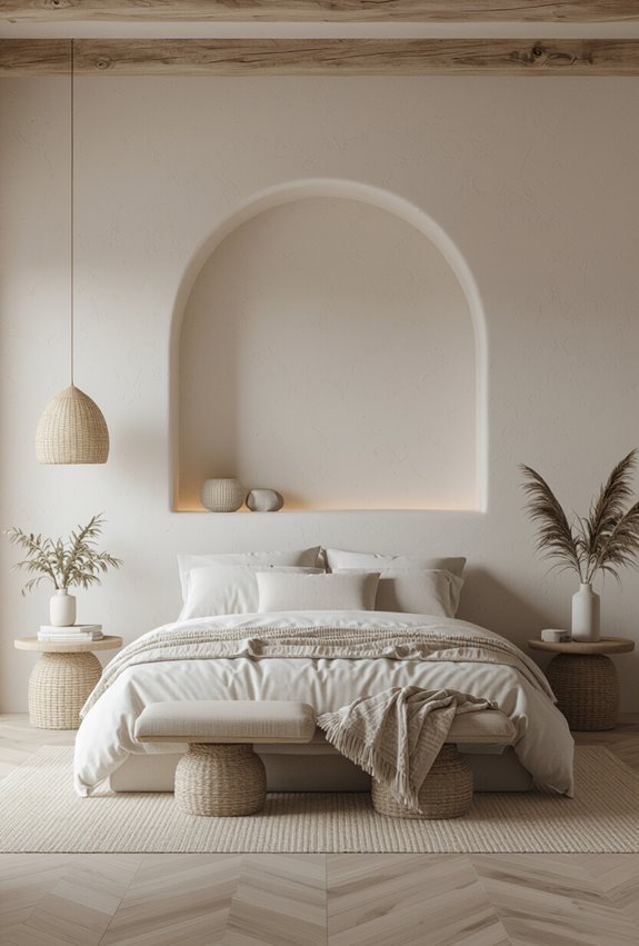aegean inspired luxurious textured retreat