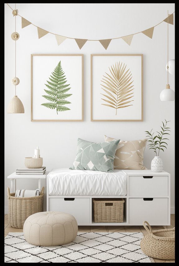affordable diy botanical decor