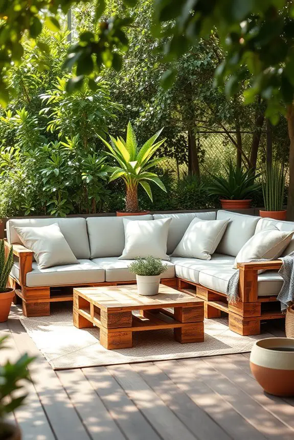 affordable diy patio seating