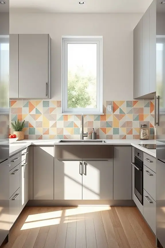 affordable kitchen transformation tiles
