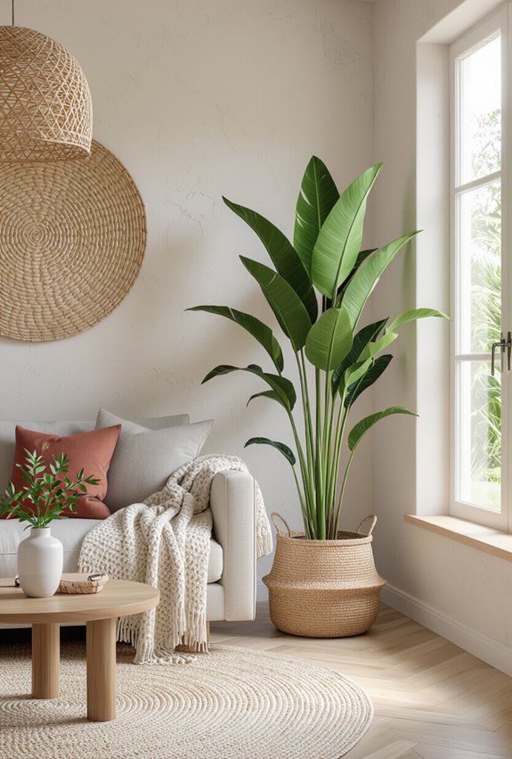 african inspired indoor plant selection