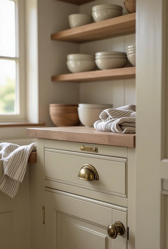 aged brass and bronze hardware