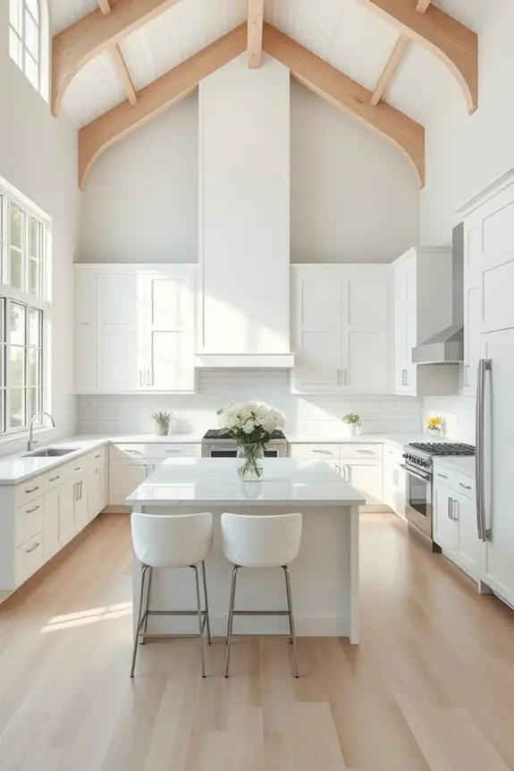 airy bright spacious kitchen