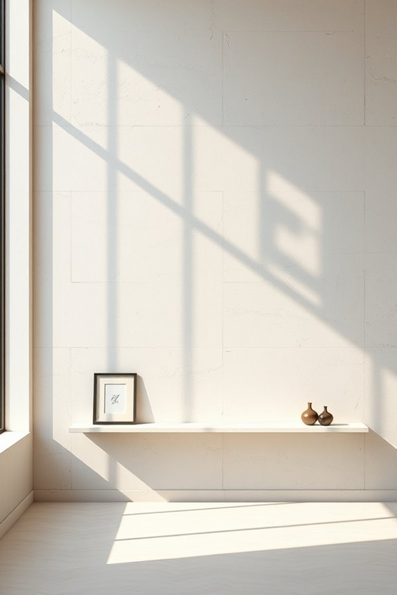 airy light cement tones