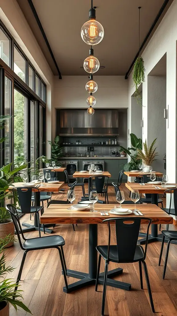 alfresco dining with ambiance
