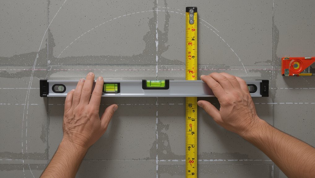 align and level tiles