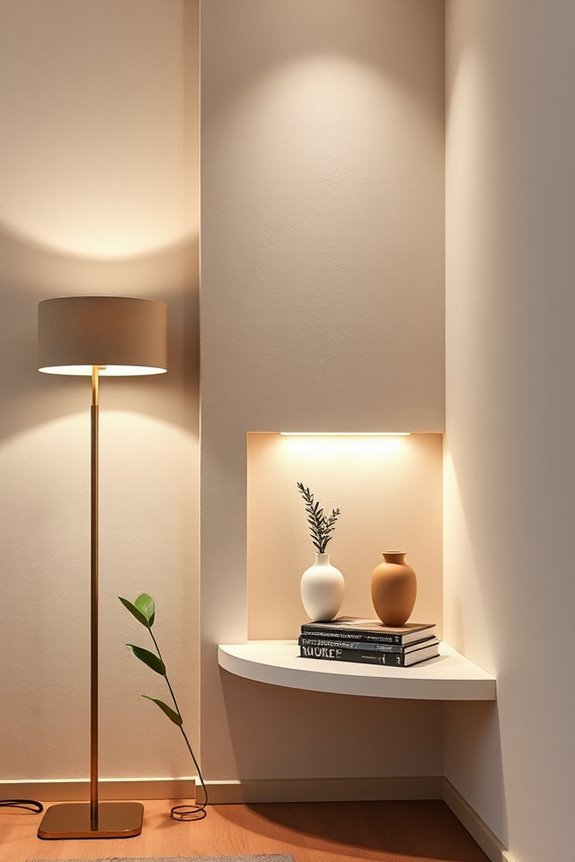 ambient corner lighting solutions