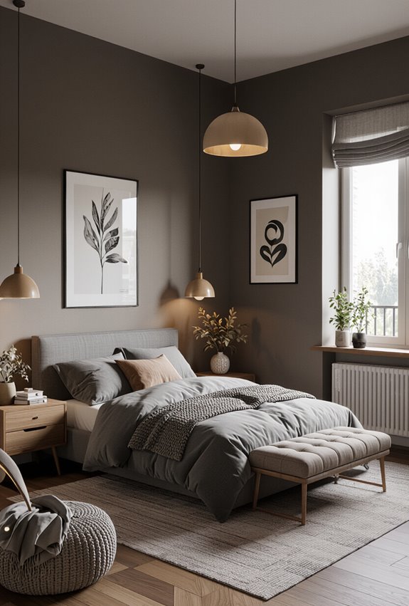 anchor room with headboard
