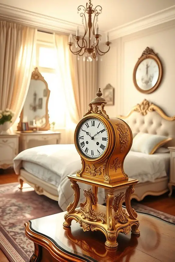 antique clocks enhance elegance