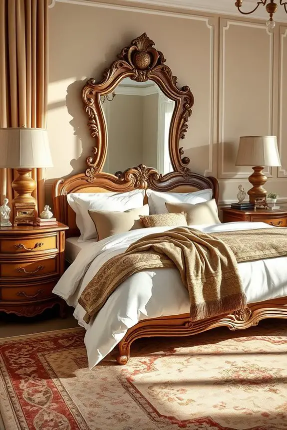 antique elegance for bedrooms