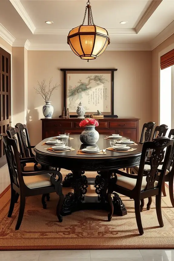 antique elegance for dining