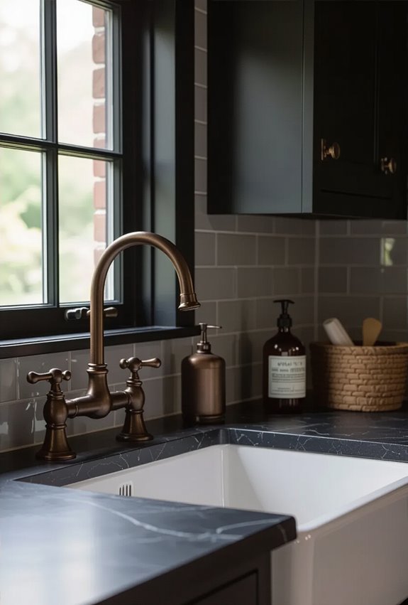 antique glow kitchen fixtures