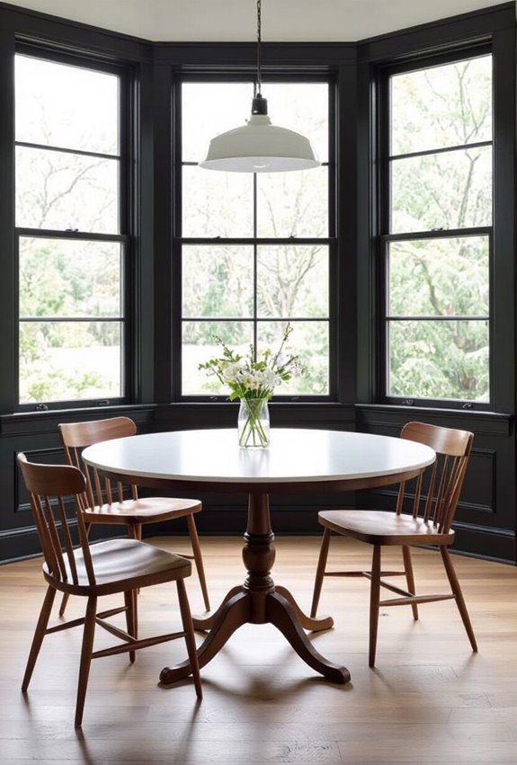 antique legs modern top