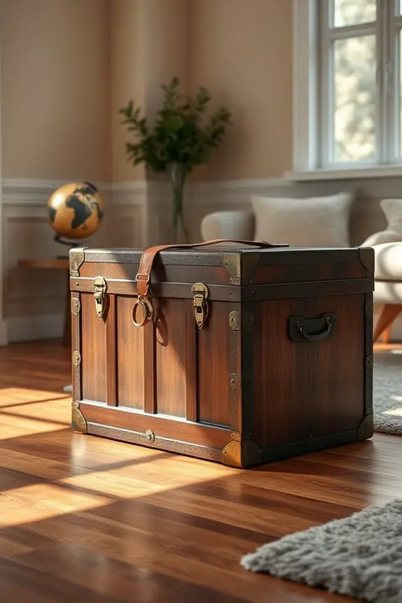 antique trunks for stylish storage