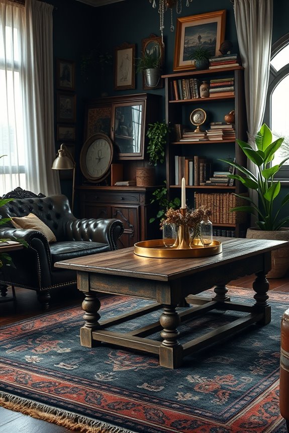 antiques enhance boho aesthetics