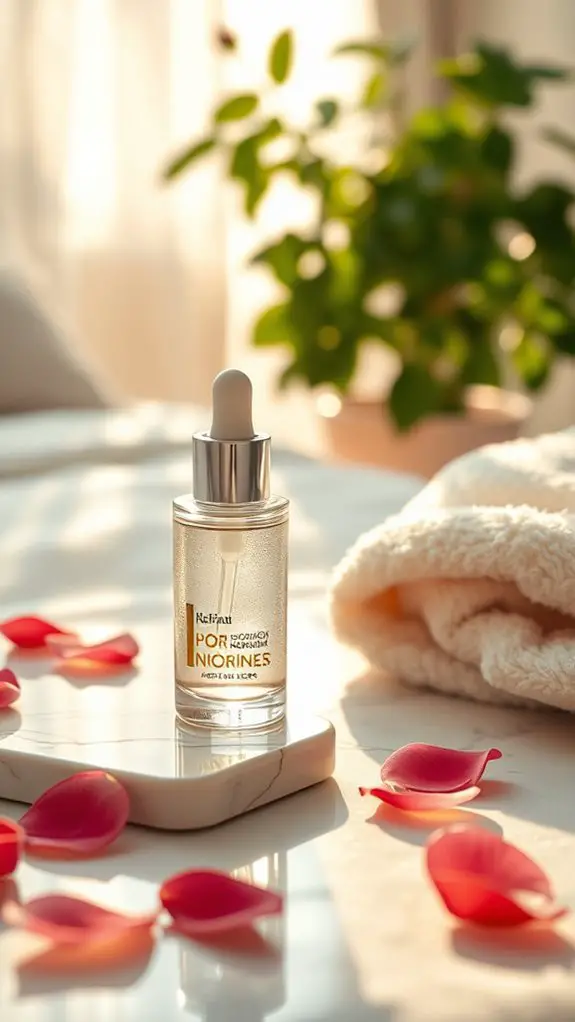 apply a nourishing serum