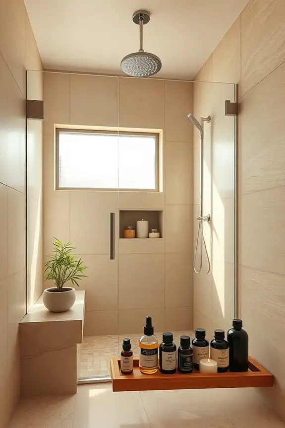 aromatherapy for relaxing showers
