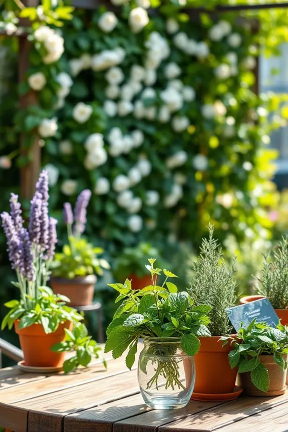 aromatic plants enhance ambiance