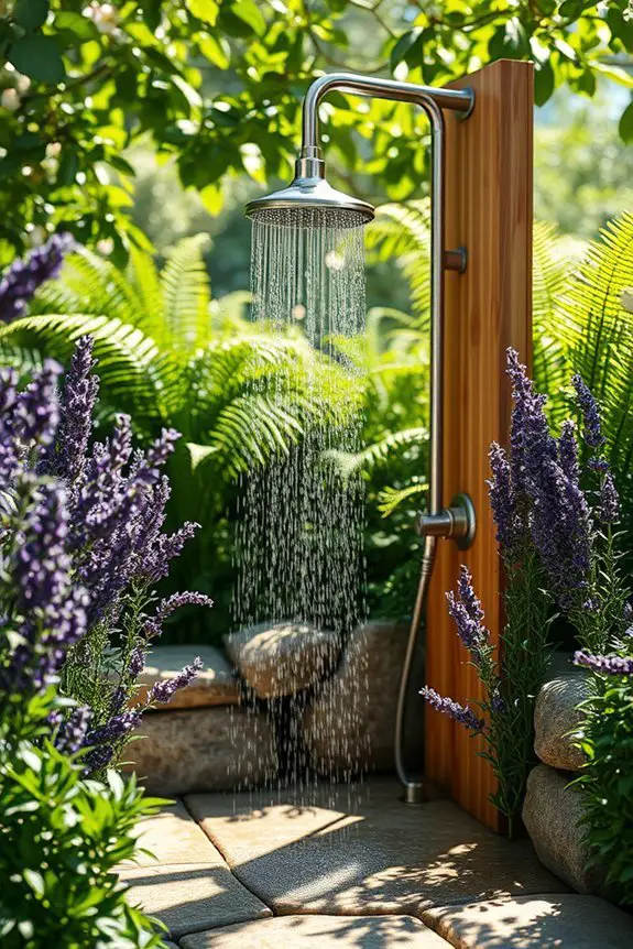 aromatic plants enhance showers