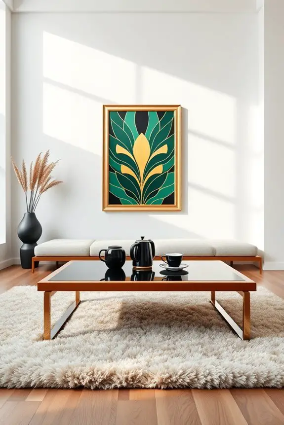 art deco coffee decor